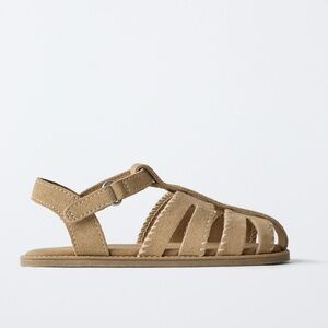 NWT Zara Kids leather sandals